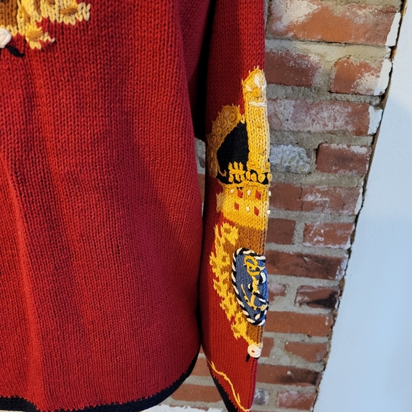 Eagle Eye collectibles 1995 cotton medium Nautical Themed Sweater - Picture 5 of 7